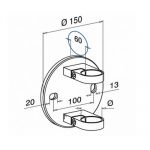 Fixed Slab Bracket